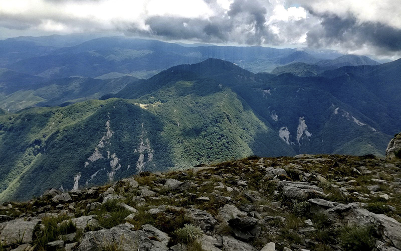 Serra Scodellaro e cresta di Cozzo Iazzati